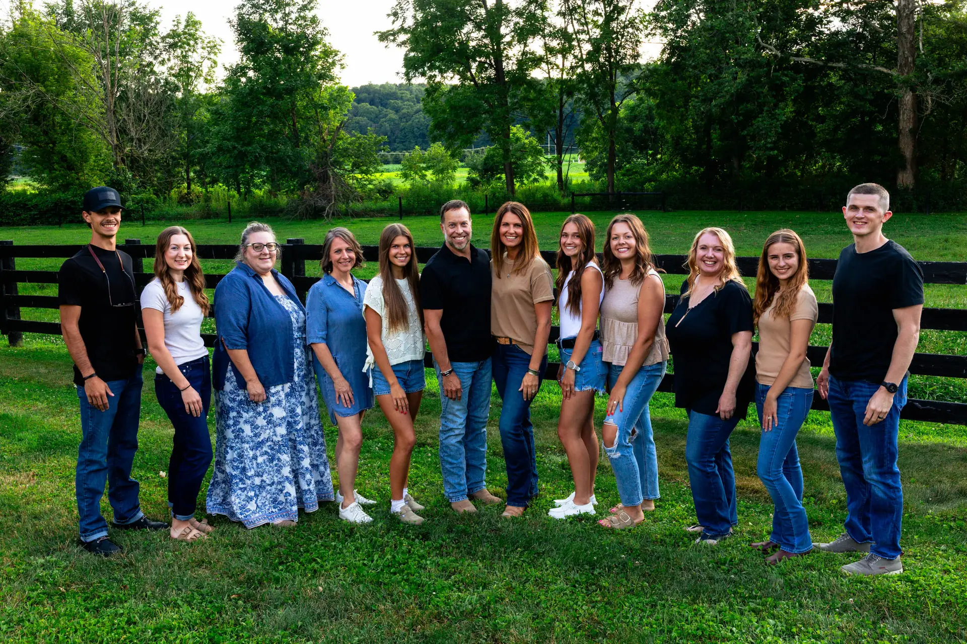 The Complete Chiropractic team together outdoors
