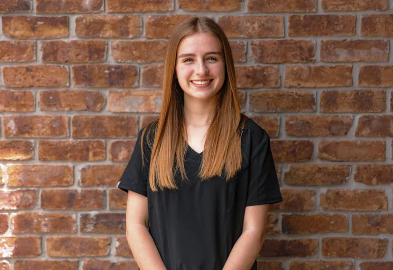 Amelia Widdows, therapies assistant in Wooster, OH