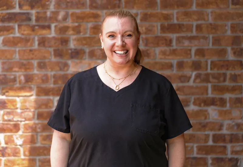 Angel Beard, financial department assistant in Wooster, OH